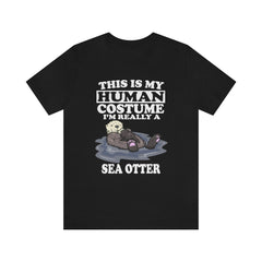 Sea Otter Human Costume Shirt - sea otter print design