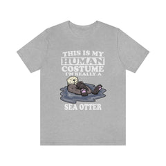Sea Otter Human Costume Shirt - sea otter print design