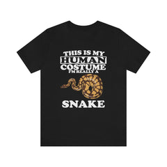 Snake Human Costume Shirt - snake print design