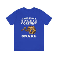 Snake Human Costume Shirt - snake print design
