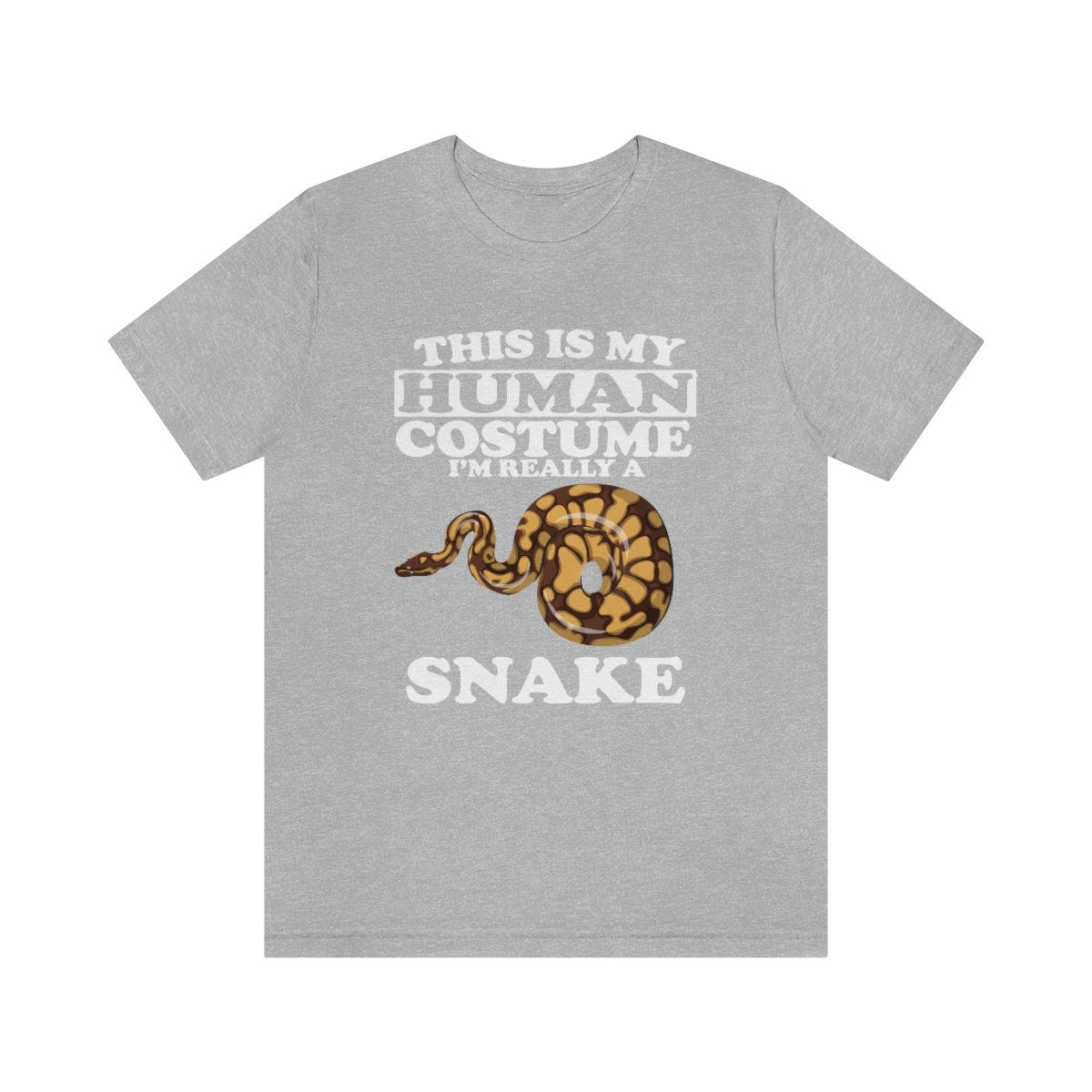This Is My Human Costume I'm Really A Snake Shirt, Python Lover Shirt, Snake Shirt, Funny Snake Gift Animal Shirt Image 2