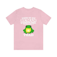 This Is My Human Costume I'm Really A Toad Shirt - toad print design