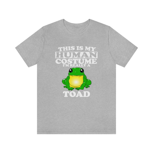 This Is My Human Costume I'm Really A Toad Shirt - toad print design