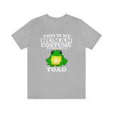 This Is My Human Costume I'm Really A Toad Shirt, Toad Lover Shirt, Toad Shirt, Funny Frog Gift Animal Adult Kid Shirt Image 2