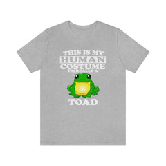 This Is My Human Costume I'm Really A Toad Shirt - toad print design