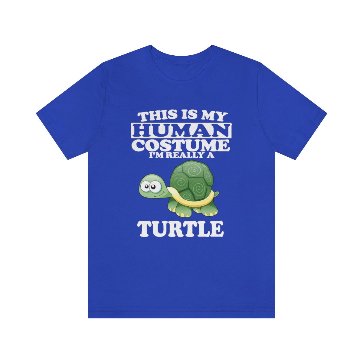 This Is My Human Costume I'm Really A Turtle Shirt, Turtle Lover Shirt, Turtle Shirt, Funny Turtle Owner Gift Animal Adult Kid Shirt Image 2