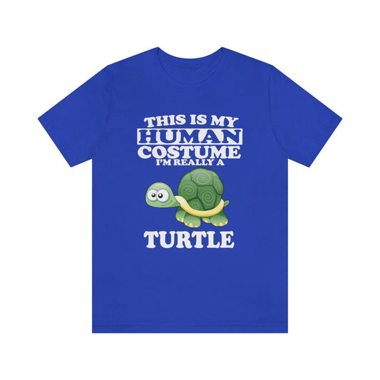 This Is My Human Costume I'm Really A Turtle Shirt - turtle print design