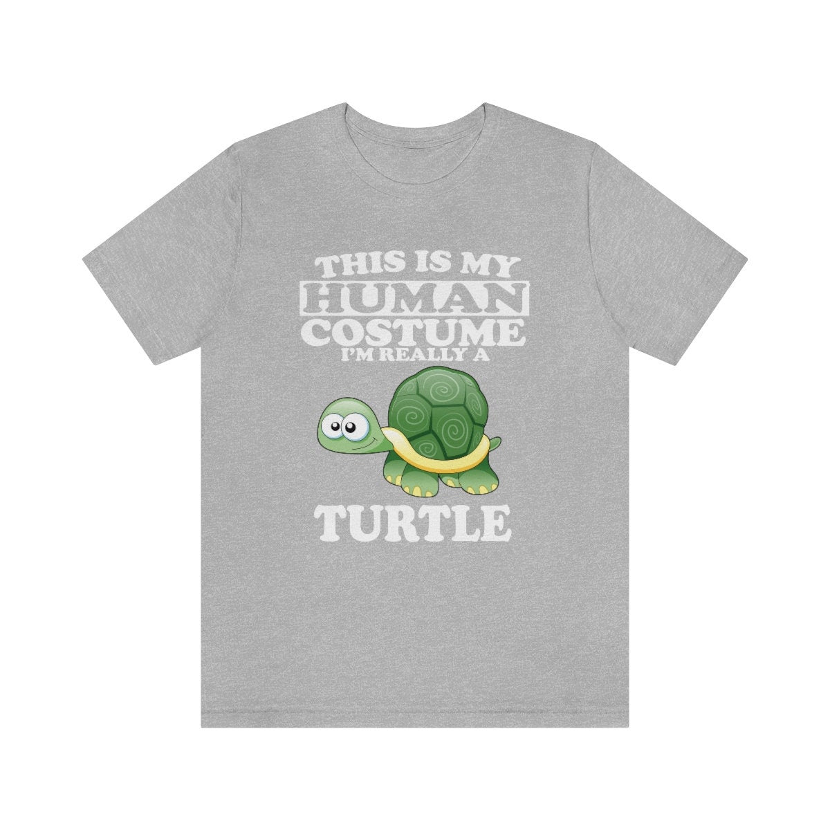 This Is My Human Costume I'm Really A Turtle Shirt, Turtle Lover Shirt, Turtle Shirt, Funny Turtle Owner Gift Animal Adult Kid Shirt Image 4