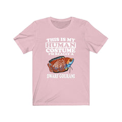 This Is My Human Costume I'm Really A Dwarf Gourami Fish Shirt - dwarf gourami print design