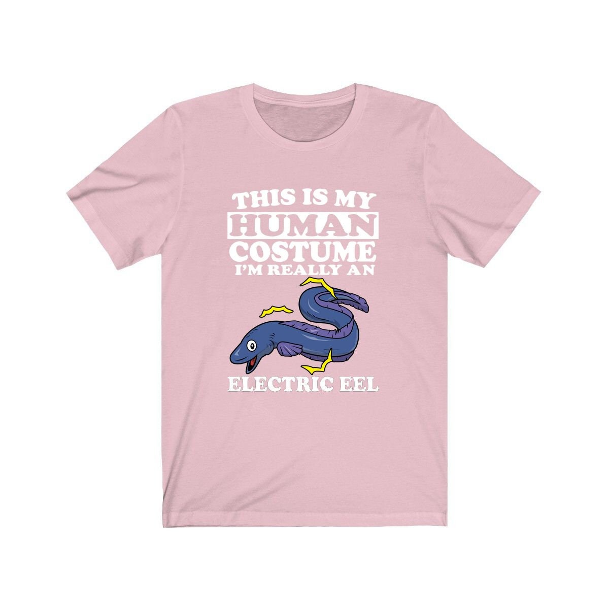 This Is My Human Costume I'm Really An Electric Eel Fish Shirt, Eel Lover Shirt, Eel Shirt, Eel Funny Gift, Animal Gift Image 4