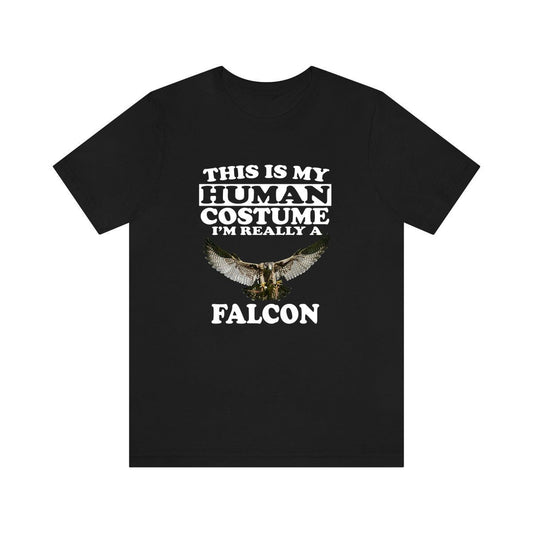 This Is My Human Costume I'm Really A Falcon T-Shirt - falcon print design