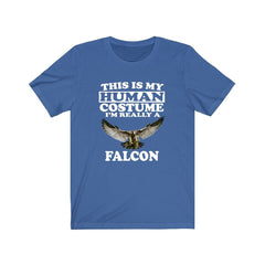 This Is My Human Costume I'm Really A Falcon T-Shirt - falcon print design