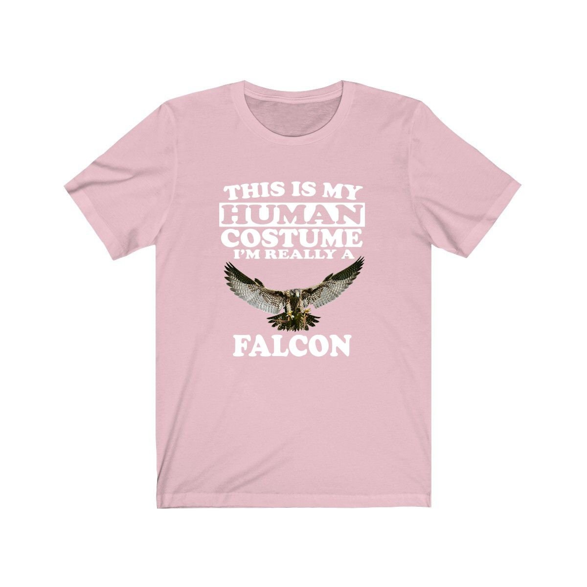 This Is My Human Costume I'm Really A Falcon Bird Shirt, Falcon Lover Shirt, Birding Shirt, Falcon Funny Gift, Animal Gift Image 4