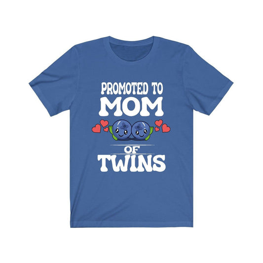 Promoted To Mom Of Twins Blueberries Shirt - mom of twins design