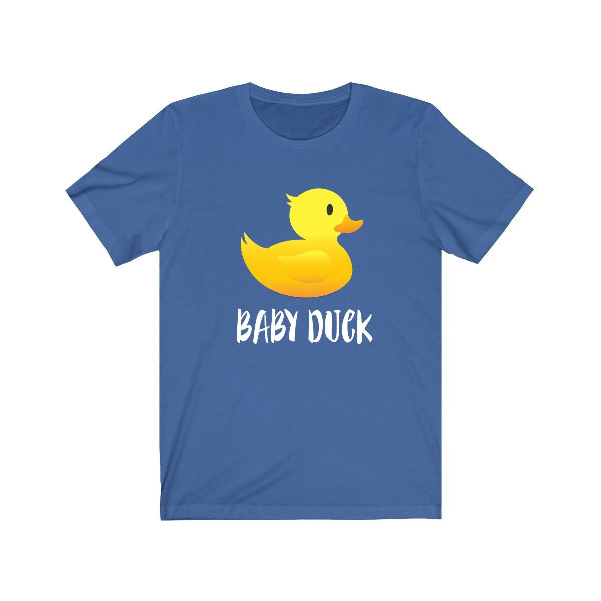 Baby Duck Shirt, Duck Lover Shirt, Boy Girl Shirt, Funny Baby Duck Gift, Brother Sister Gift Image 2