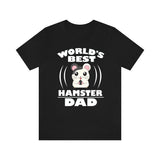 World's Best Hamster Dad Shirt, Hamster Lover Shirt, Hamster Dad Shirt, Funny Hamster Gift, Boy Girl Shirt Image 1