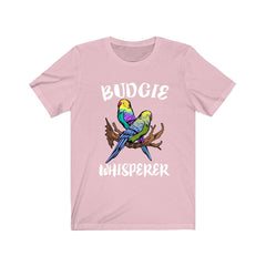 Budgie Whisperer Shirt - budgie print design