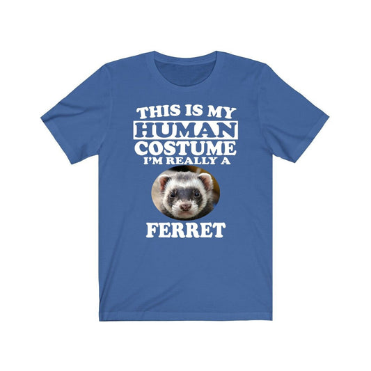 This Is My Human Costume I'm Really A Ferret Shirt - ferret print design
