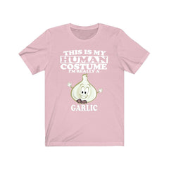 This Is My Human Costume I'm Really A Garlic Onion Shirt - garlic print design