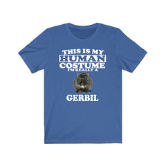 This Is My Human Costume I'm Really A Gerbil Shirt - gerbil print design
