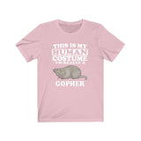 This Is My Human Costume I'm Really A Gopher Shirt, Gopher Lover Shirt, Gopher Shirt, Gopher Funny Gift, Animal Shirt Image 4