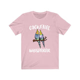Cockatiel Whisperer Shirt, Cockatiel Lover Shirt, Cockatiel Shirt, Funny Cockatiel Gift, Boy Girl Shirt Image 4