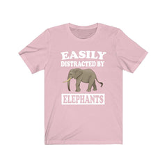 Easily Distracted By Elephants Shirt - elephant print design