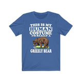 This Is My Human Costume I'm Really A Grizzly Bear Shirt, Grizzly Bear Lover Shirt, bear Shirt, Bear Funny Gift, Animal Shirt Image 3