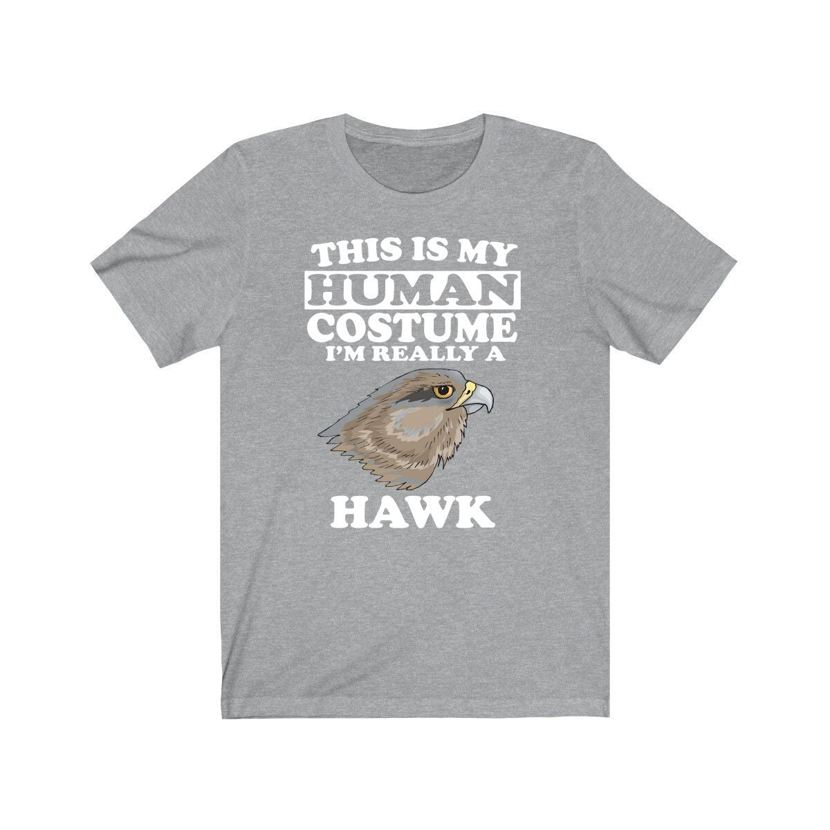 This Is My Human Costume I'm Really A Hawk Bird Shirt, Hawk Lover Shirt, Birding Shirt, Hawk Funny Gift, Animal Shirt Image 3