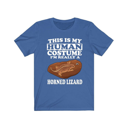 This Is My Human Costume I'm Really A Horned Lizard Shirt - horned lizard print design
