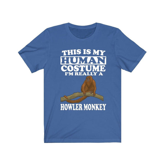 This Is My Human Costume I'm Really A Howler Monkey Shirt - howler monkey print design