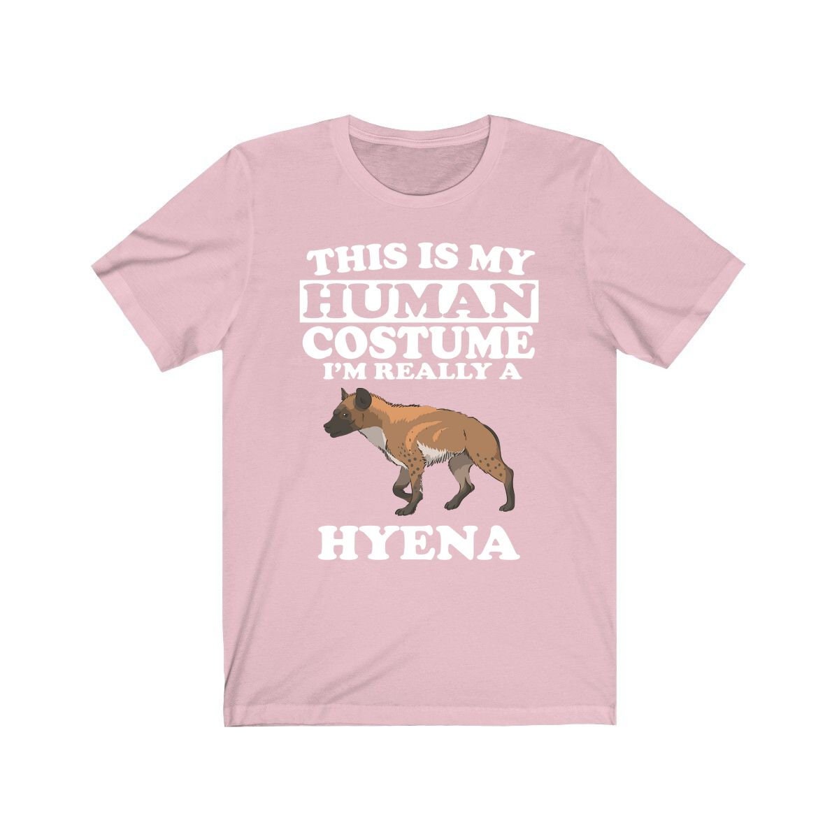 This Is My Human Costume I'm Really A Hyena Shirt, Hyena Lover Shirt, Hyena Shirt, Hyena Funny Gift, Animal Shirt Image 4