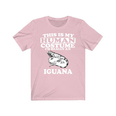 This is my human costume I am really an iguana exotic reptile lizard tee