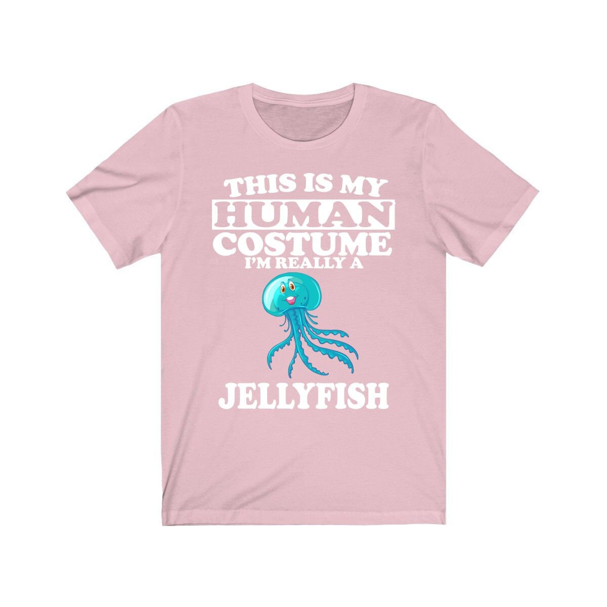 This Is My Human Costume I'm Really A Jellyfish Shirt, Jellyfish Lover Shirt, Jellyfish Shirt, Jellyfish Funny Gift, Animal Shirt Image 4