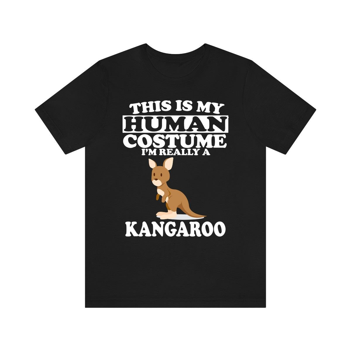 This Is My Human Costume I'm Really A Kangaroo Shirt - kangaroo print design
