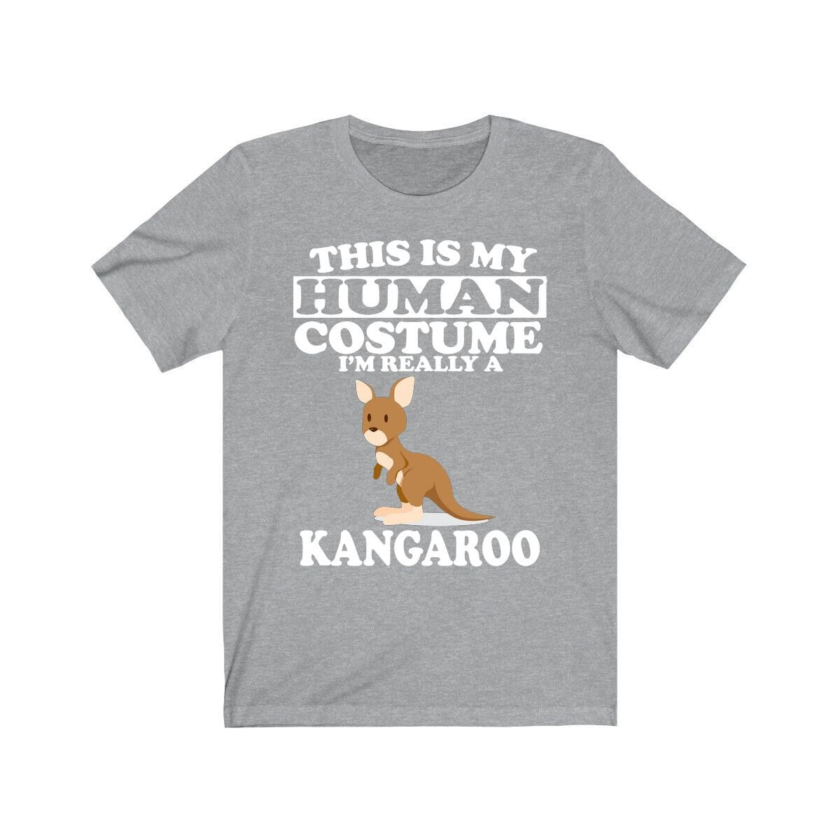 This Is My Human Costume I'm Really A Kangaroo Shirt - kangaroo print design