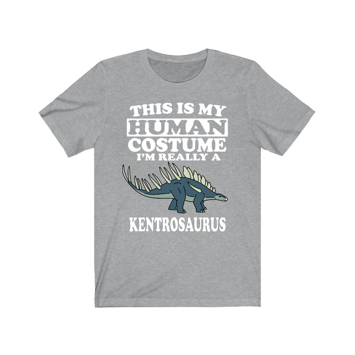This Is My Human Costume I'm Really A Kentrosaurus Dinosaur Shirt, Kentrosaurus Lover Shirt, Dinosaur Shirt, Dinosaur Funny, Animal Shirt Image 1