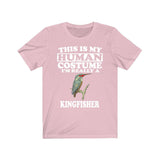 This Is My Human Costume I'm Really A Kingfisher Bird Shirt, Kingfisher Lover Shirt, Birding Shirt, Bird Funny Gift, Animal Shirt Image 4
