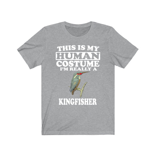 This Is My Human Costume I'm Really A Kingfisher Bird Shirt - kingfisher print design