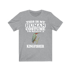 This Is My Human Costume I'm Really A Kingfisher Bird Shirt - kingfisher print design