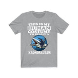 This Is My Human Costume I'm Really A Kronosaurus Dinosaur Shirt, Kronosaurus Lover Shirt, Dinosaur Shirt, Dinosaur Funny Gift, Animal Shirt Image 3