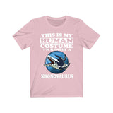 This Is My Human Costume I'm Really A Kronosaurus Dinosaur Shirt, Kronosaurus Lover Shirt, Dinosaur Shirt, Dinosaur Funny Gift, Animal Shirt Image 4