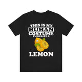 This Is My Human Costume I'm Really A Lemon Fruit Shirt, Lemon Lover Shirt, Lemon Shirt, Lemon Funny Gift, Animal Shirt Image 1