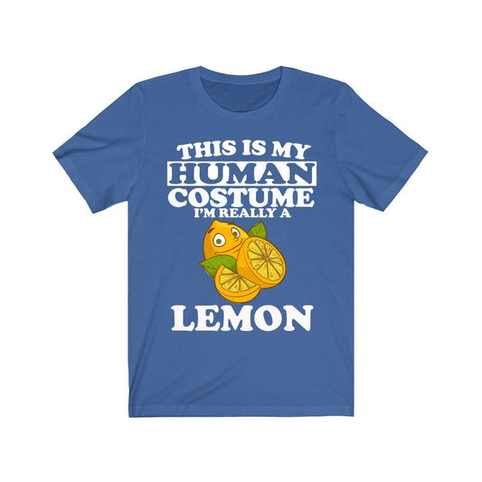 This Is My Human Costume I'm Really A Lemon Shirt - lemon print design