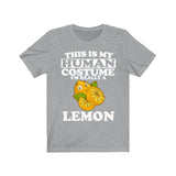 This Is My Human Costume I'm Really A Lemon Fruit Shirt, Lemon Lover Shirt, Lemon Shirt, Lemon Funny Gift, Animal Shirt Image 3