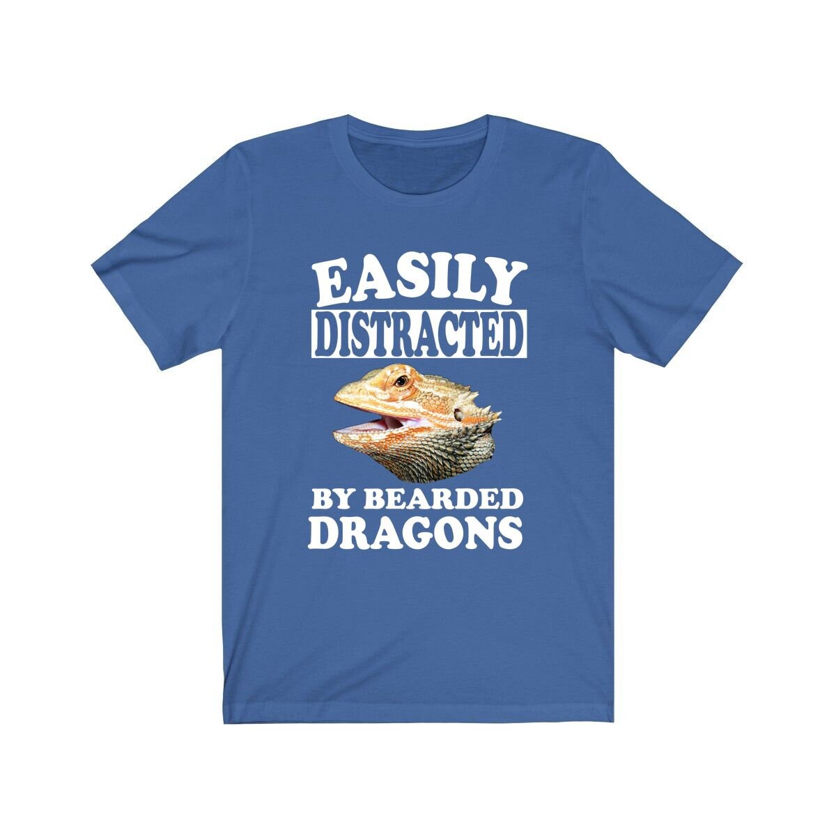 Easily Distracted By Bearded Dragons Shirt, Bearded Dragon Lover Shirt, Bearded Dragon Shirt, Bearded Dragon Lover Gift, Boy Girl Shirt Image 2