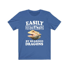 Easily Distracted By Bearded Dragons Shirt, Bearded Dragon Lover Shirt, Bearded Dragon Shirt, Bearded Dragon Lover Gift, Boy Girl Shirt Image 2