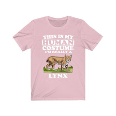 This Is My Human Costume I'm Really A Lynx Shirt - lynx print design