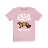 This Is My Human Costume I'm Really A Marten Shirt, Marten Lover Shirt, Marten Shirt, Animal Funny Gift, Animal Adult Kids Shirt Image 4