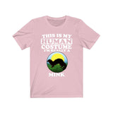 This Is My Human Costume I'm Really A Mink Shirt, Mink Lover Shirt, Mink Shirt, Mink Funny Gift, Adult Kids Image 4